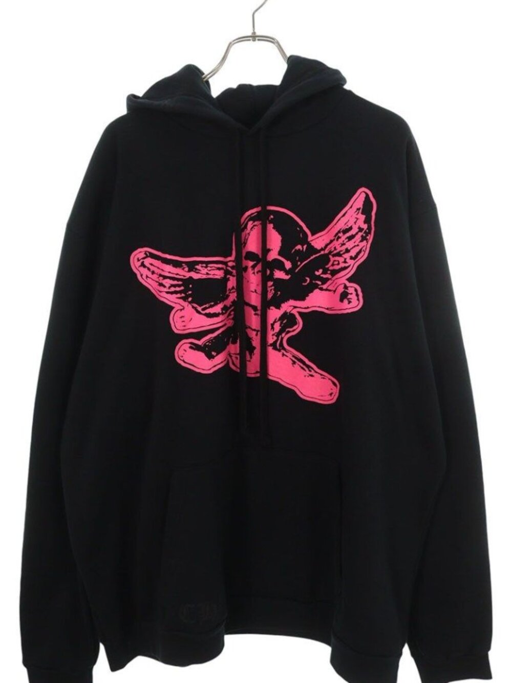 Chrome Hearts Foti Hoodie Skull Horseshoe Print XXL